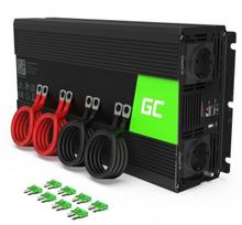 3000w inverteris - Green Cell INV15 power adapter/inverter Auto 3000 W Black - 1 nuotrauka