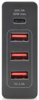 5v usb laidas - Assmann DA-10195, USB Type C / USB Type A - 3 nuotrauka