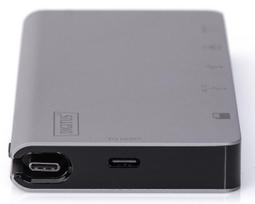 usb c ilgintuvas - ASSMANN USB Type-C Multiport Travel Dock - 3 nuotrauka