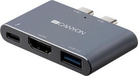 canyon cns - Canyon Thunderbolt 3 Docking Station 3-in-1 CNS-TDS01DG - 1 nuotrauka
