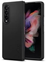 galaxy fold 3 - Dėklas Samsung Leather Flip Cover For Galaxy Z Fold 3, juoda - 2 nuotrauka