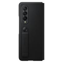 galaxy fold 3 - Dėklas Samsung Leather Flip Cover For Galaxy Z Fold 3, juoda - 9 nuotrauka