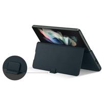 galaxy fold 3 - Dėklas Samsung Leather Flip Cover For Galaxy Z Fold 3, juoda - 13 nuotrauka