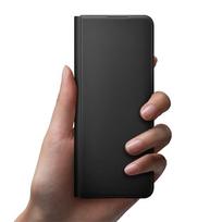 galaxy fold 3 - Dėklas Samsung Leather Flip Cover For Galaxy Z Fold 3, juoda - 14 nuotrauka