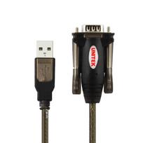 usb adapteris rs232 - Laidas Unitek Y-105 USB To Serial Converter Black - 3 nuotrauka