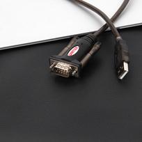 usb adapteris rs232 - Laidas Unitek Y-105 USB To Serial Converter Black - 4 nuotrauka