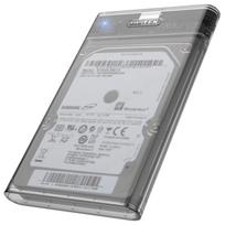 hdd 2 5 korpusas - Korpusas Unitek DiskGuard Limpid R S1103A USB 3.1 2.5'' Enclosure Transparent - 3 nuotrauka