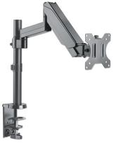 stovas televizoriaus - MANHATTAN Universal Gas Spring Monitor Mount Single Gas-Spring Jointed Arm - 1 nuotrauka