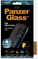 apsauginis stiklas iphone 12 privacy - PanzerGlass Apple, iPhone 12 Pro Max, Glass, Juodas, Privacy glass, Antimicrobial - 2 nuotrauka