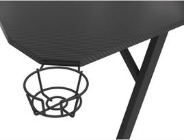 gaming desk - Genesis Holm 510 RGB (Black) - 3 nuotrauka