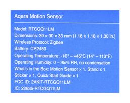 human body - Aqara Human Body Motion Sensor - 11 nuotrauka