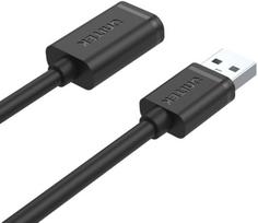 usb y cable - Unitek USB 2.0 Male To USB Female 5m Black - 2 nuotrauka