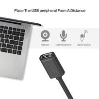 usb y cable - Unitek USB 2.0 Male To USB Female 5m Black - 5 nuotrauka