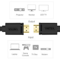 hdmi laidas 2m - Unitek Y-C138M HDMI Cable 2m Black - 5 nuotrauka