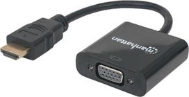 hdmi to vga - Manhattan 151467 HDMI to VGA Converter - 1 nuotrauka