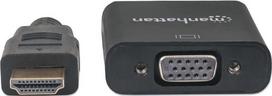 hdmi to vga - Manhattan 151467 HDMI to VGA Converter - 3 nuotrauka