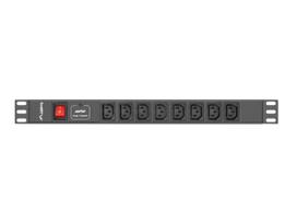 lanberg pdu - Lanberg Power Distribution Unit 1U 16A 8x IEC C13 - 2 nuotrauka