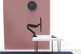 monitor 27 curved - NewStar Curved Screen Desk Mount 10-49'' Black - 4 nuotrauka