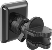 telefono ventiliatorius - Telefono laikiklis Celly Ghost Super Plus Magnetic Car Holder Black - 2 nuotrauka