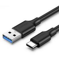 ugreen usb c 3.0 cable - Ugreen USB 3.0 to USB Type C cable 3A 2m Black - 1 nuotrauka