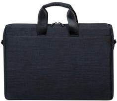 kompiuterio deklas 17 - RIVACASE NB CASE BISCAYNE 17.3"/8355 BLACK (Juodas) - 1 nuotrauka