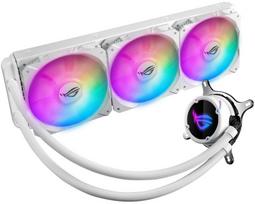 120 aio - ASUS ROG Strix LC 360 RGB AIO Liquid CPU Cooler White - 1 nuotrauka
