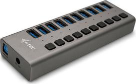 hub - i-Tec USB 3.0 10-Port Hub + Power Adapter 48W - 2 nuotrauka