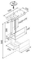 cpu laikiklis - Televizoriaus laikiklis NewStar CPU Desk Mount 30 kg CPU-D250BLACK - 3 nuotrauka