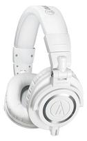 audio technica ath - Audio-Technica ATH-M50x White (Baltos) - 1 nuotrauka
