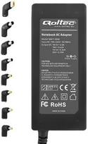 universal power adapter - Qoltec 50011 Universal 65W AC Automatic Notebook Charger With 8 Plugs - 2 nuotrauka
