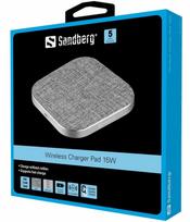 type c pakrovejas - Sandberg Wireless Charger Pad 15W - 4 nuotrauka