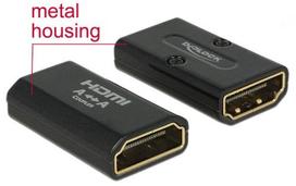ethernet female to female - Delock Adapter HDMI to HDMI High Speed HDMI with Ethernet - 1 nuotrauka