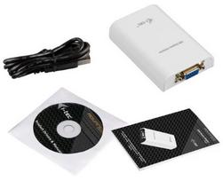 kabelis usb type a to type b - Itec Display Video Adapter USB to VGA - 7 nuotrauka
