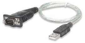 usb adapteris rs232 - Manhattan Adapter USB to Serial Converter 0.45m - 2 nuotrauka