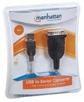 usb adapteris rs232 - Manhattan Adapter USB to Serial Converter 0.45m - 5 nuotrauka