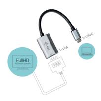 usb vga adapteris - i-Tec USB-C VGA Adapter 60Hz - 2 nuotrauka