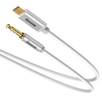 baseus usb type c laidas 2m - Baseus Yiven USB Type-C To 3.5mm Cable 1.2m White - 1 nuotrauka