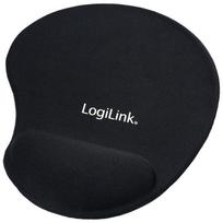 LogiLink Mousepad w/Gel Wrist Rest Black