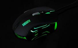 gaming pele - iBOX Aurora A-1 Optical Black (Juoda) - 9 nuotrauka