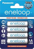Panasonic Eneloop Rechargeable Battery 4xAA 1900mAh