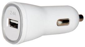 Techly High-Power USB Car Charger White 305298