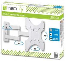 televizoriai 19 - Techly Wall Mount For LCD/LED/PDP 19-37'' White - 5 nuotrauka