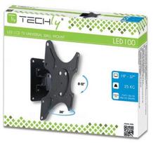 televizoriai 19 - Techly Wall Mount For LCD/LED/PDP 19-37'' Black - 4 nuotrauka
