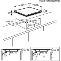 keraminio plytos - Electrolux EHF6232FOK - 2 nuotrauka