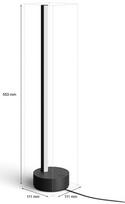 stalines lempos staliukas - Philips Hue Gradient Signe table lamp, juodas - 2 nuotrauka