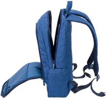 laptopo krepsiai - Rivacase 7560 Laptop Backpack 15.6'' Blue - 6 nuotrauka