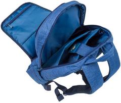 laptopo krepsiai - Rivacase 7560 Laptop Backpack 15.6'' Blue - 7 nuotrauka