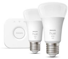 LED lemputė Philips Hue Starter kit, balta, E27, 9.5 W, 1050 lm, 2 vnt.