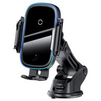 wireless telefono laikiklis - Automobilinis laikiklis Baseus Light Electric Holder Wireless - 1 nuotrauka