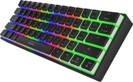 rgb klaviatura - Klaviatūra Genesis Thor 660 RGB Gateron Red EN, juoda, belaidė - 3 nuotrauka